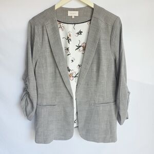 Skies Are Blue Light Gray Women's Blazer